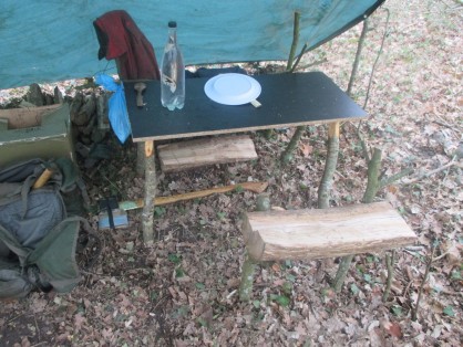 la table de camp